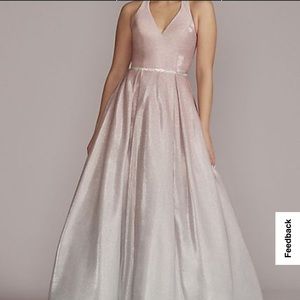 Pink ombré gown size 5/6
